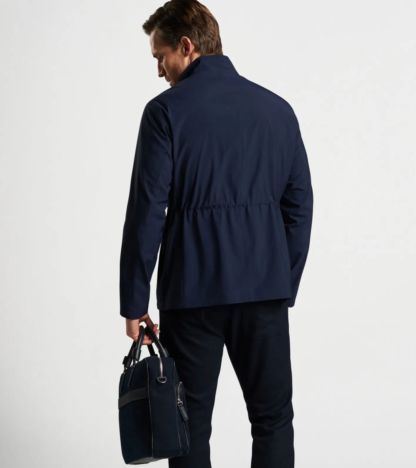 Outlet Peter Millar Excursionist Flex City Coat Navy