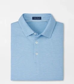 Sale Peter Millar Excursionist Flex Polo Blue Frost