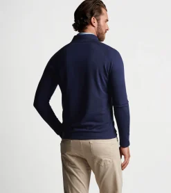 Sale Peter Millar Excursionist Flex Pullover Gale Grey