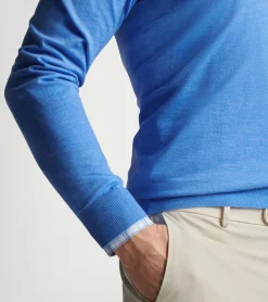 Clearance Peter Millar Excursionist Flex Quarter-Zip Black