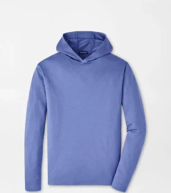 Sale Peter Millar Excursionist Flex Vantage Hoodie Almond