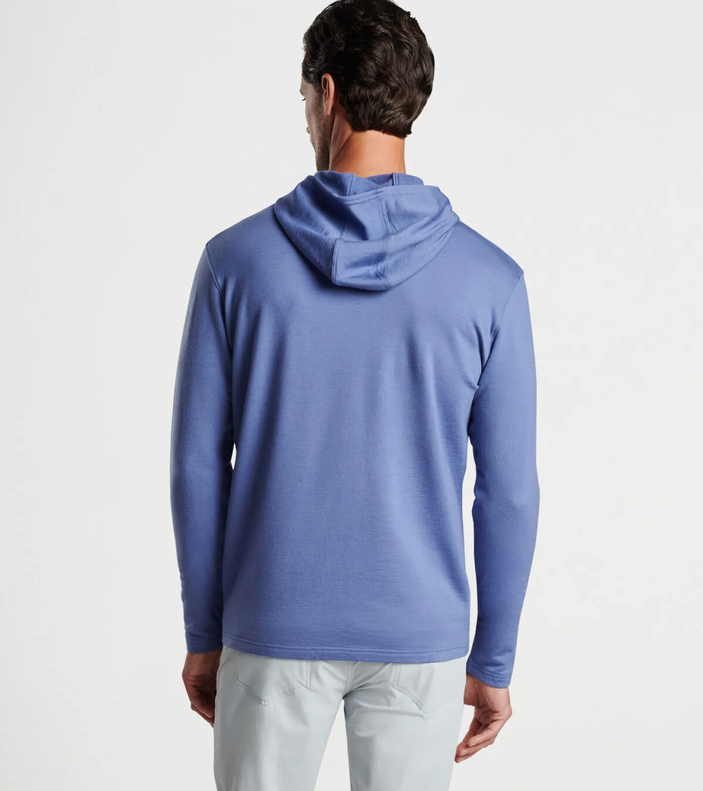 Sale Peter Millar Excursionist Flex Vantage Hoodie Almond