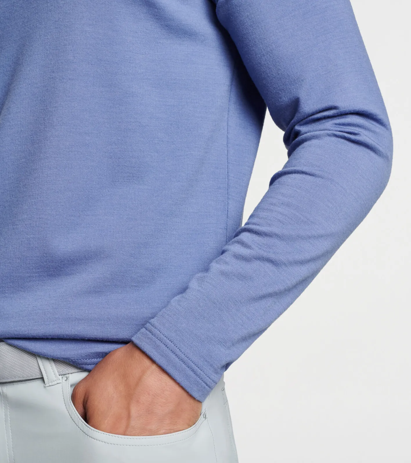 Sale Peter Millar Excursionist Flex Vantage Hoodie Almond