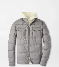 Online Peter Millar Excursionist Lite Quilted Bomber Gale Grey