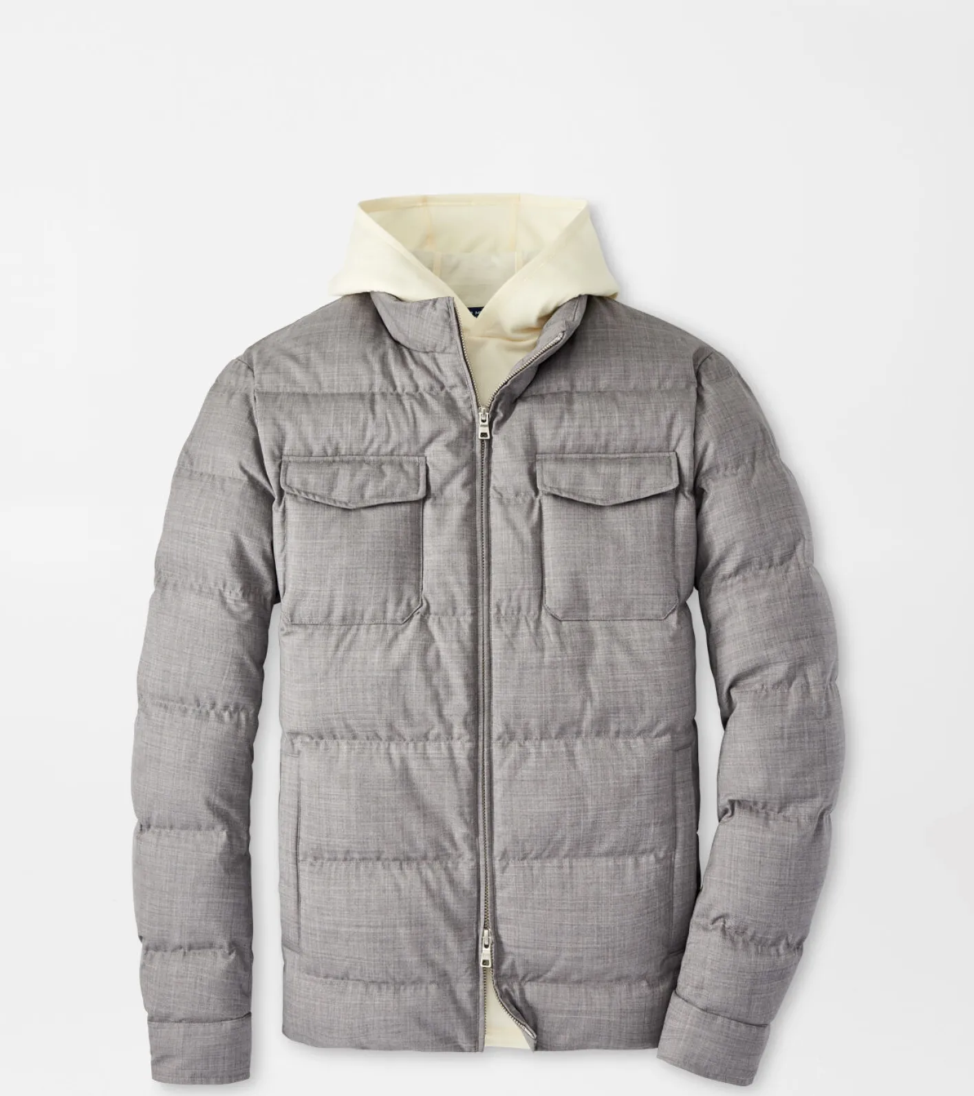 Online Peter Millar Excursionist Lite Quilted Bomber Gale Grey