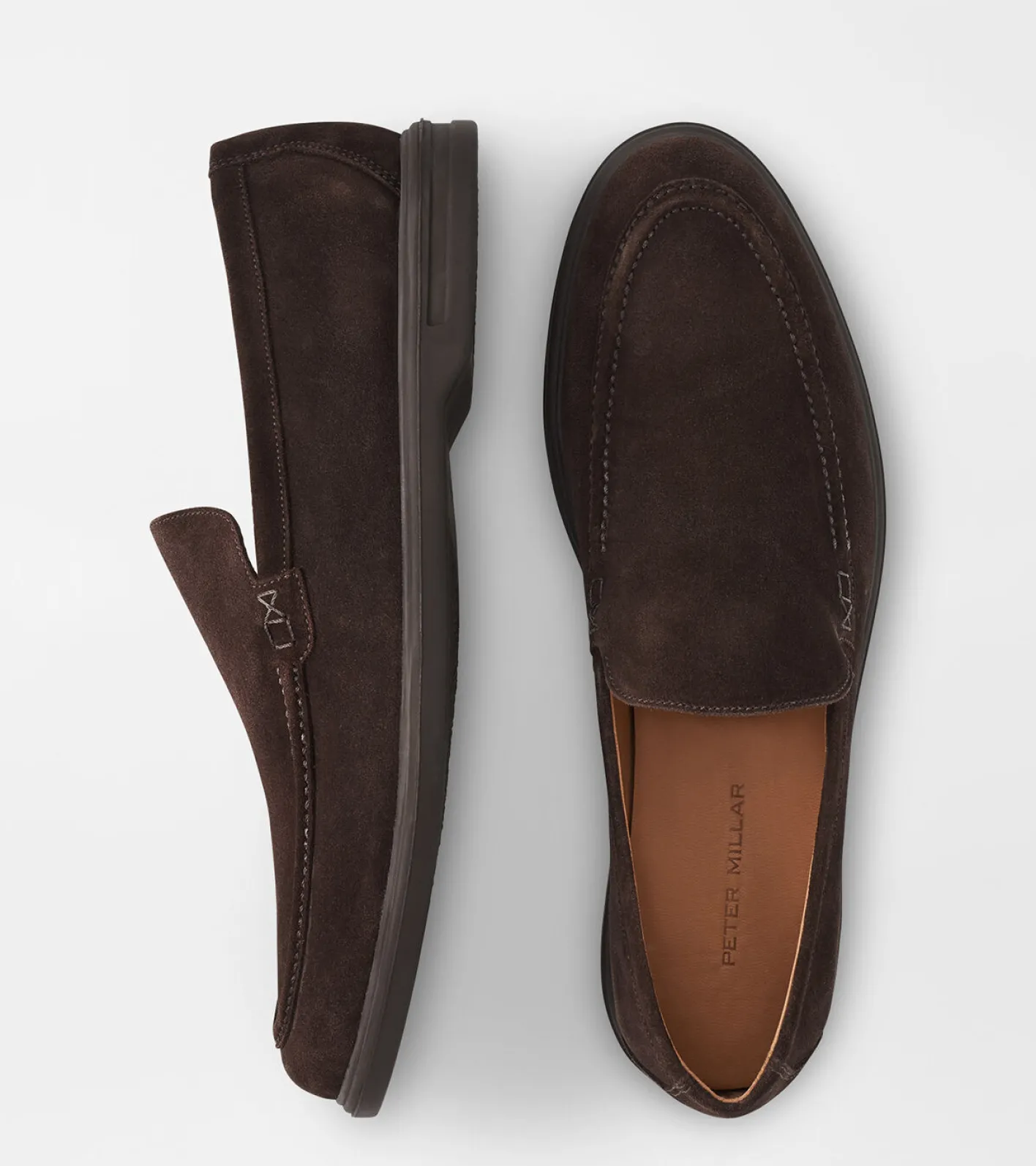 Outlet Peter Millar Excursionist Venetian Loafer Espresso