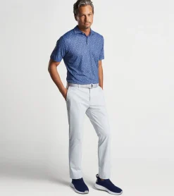 Best Peter Millar Fields Of Carlsbad Performance Jersey Polo BLUE PEARL