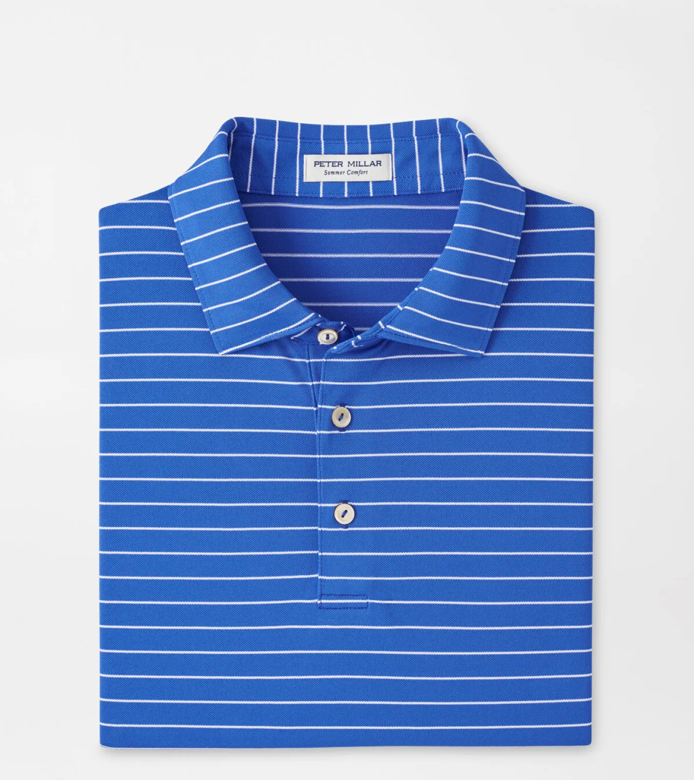 Sale Peter Millar Fitz Performance Mesh Polo Celeste