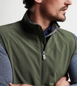 Best Peter Millar Flex Adapt Full-Zip Vest Loden