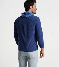 Best Peter Millar Flex Adapt Half Zip Navy