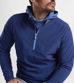 Best Peter Millar Flex Adapt Half Zip Navy