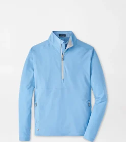 Clearance Peter Millar Flex Adapt Half-Zip Pullover Tahoe Blue