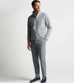 Best Peter Millar Flex Adapt Wind Cheater Shell Gale Grey