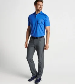 Online Peter Millar Forge Performance Jersey Polo Sapphire