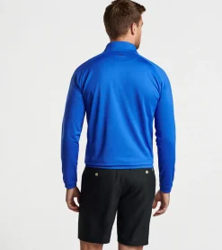 Best Peter Millar Forge Performance Quarter-Zip Sapphire