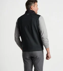 Outlet Peter Millar Fuse Elite Brushstroke Camo Hybrid Vest Black