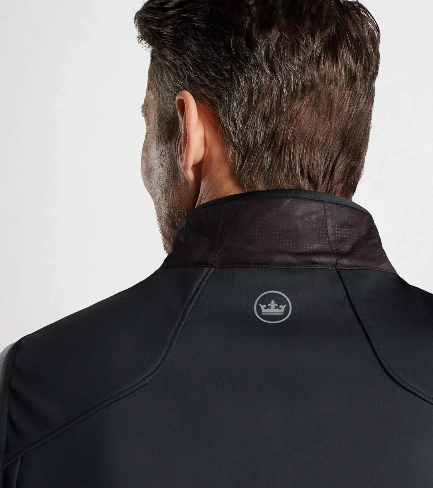 Outlet Peter Millar Fuse Elite Brushstroke Camo Hybrid Vest Black