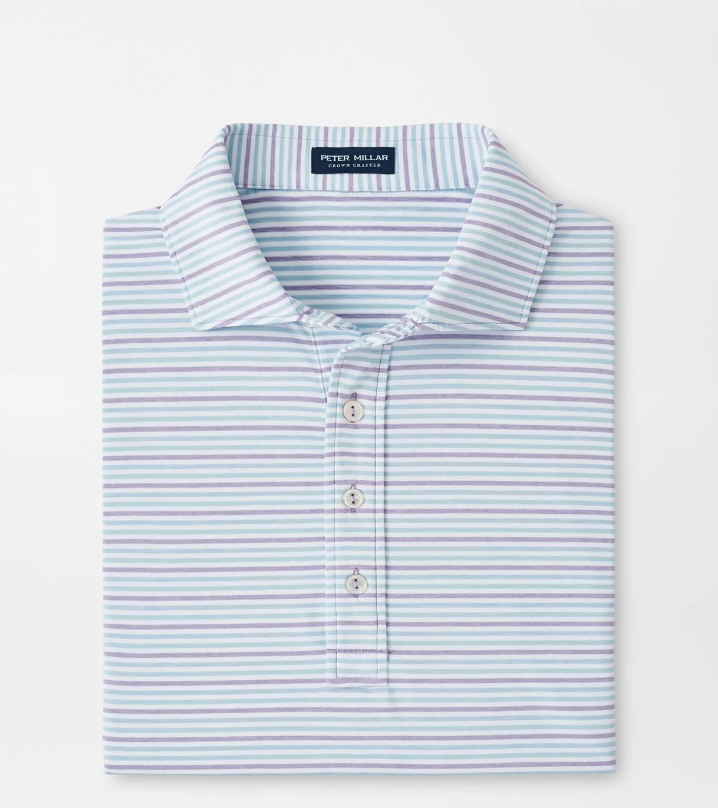 Online Peter Millar Garcia Performance Jersey Polo VIOLET MIST