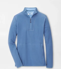 Fashion Peter Millar Garland Microfleece Pullover STORM