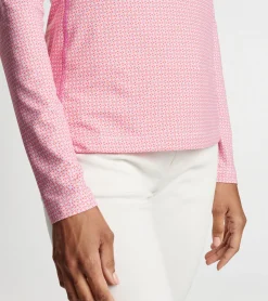 Sale Peter Millar Geo Raglan-Sleeve Perth Layer Lilac Blossom