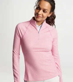 Sale Peter Millar Geo Raglan-Sleeve Perth Layer Lilac Blossom