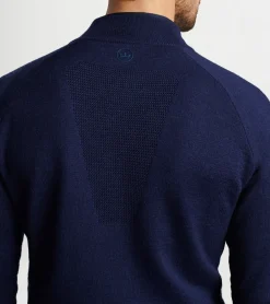 Outlet Peter Millar Holmes Quarter-Zip Sweater Navy