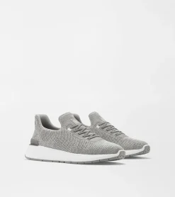 Fashion Peter Millar Hyperlight Apollo Sneaker BLACK/MILITARY