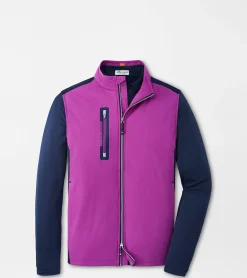Fashion Peter Millar Hyperlight Fuse Hybrid Vest GALA PURPLE/NAVY