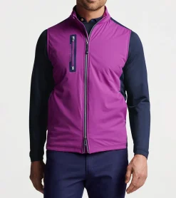 Fashion Peter Millar Hyperlight Fuse Hybrid Vest GALA PURPLE/NAVY