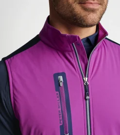 Fashion Peter Millar Hyperlight Fuse Hybrid Vest GALA PURPLE/NAVY