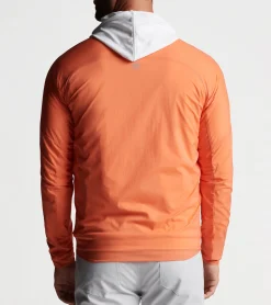 New Peter Millar Hyperlight Gust Windbreaker SAHARA