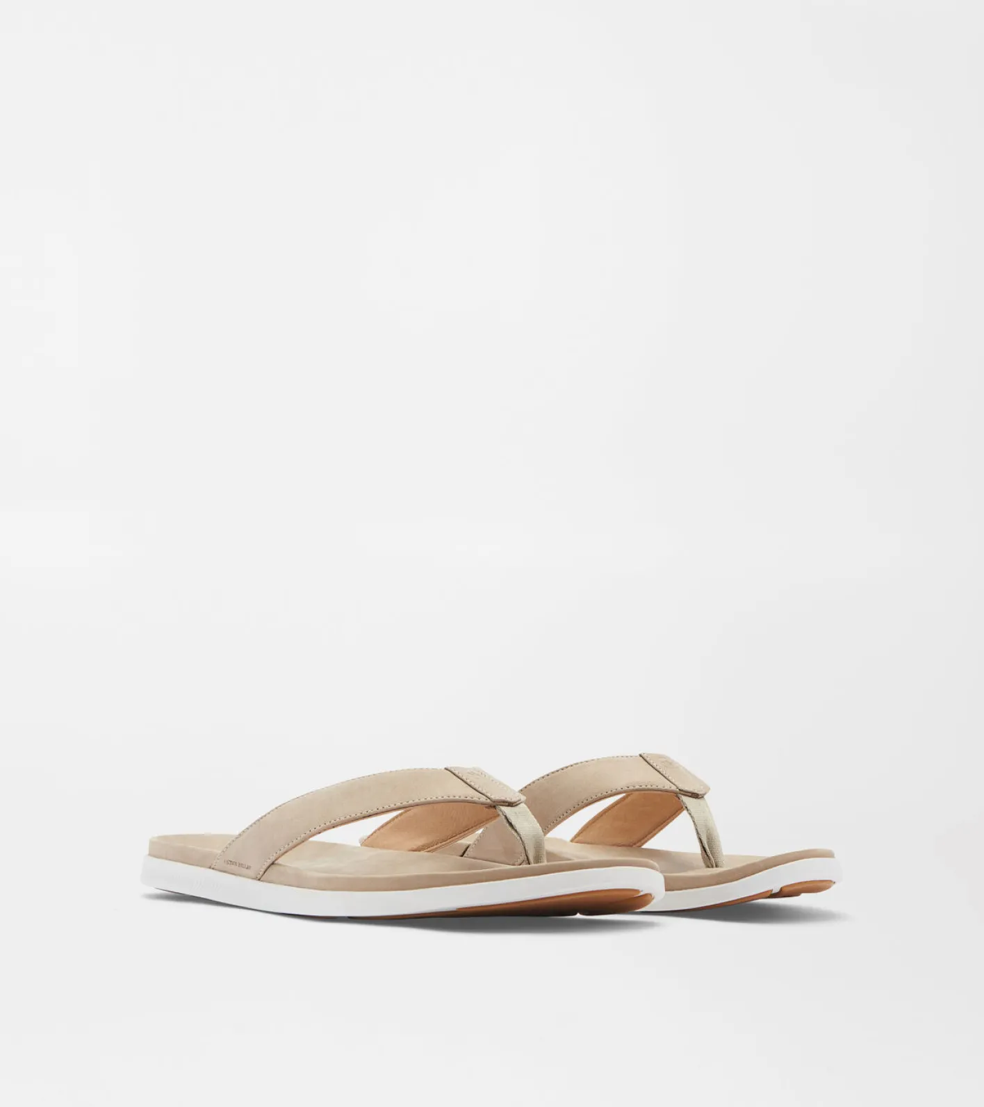 Outlet Peter Millar Hyperlight Slide Nubuck Flip Flop Stone