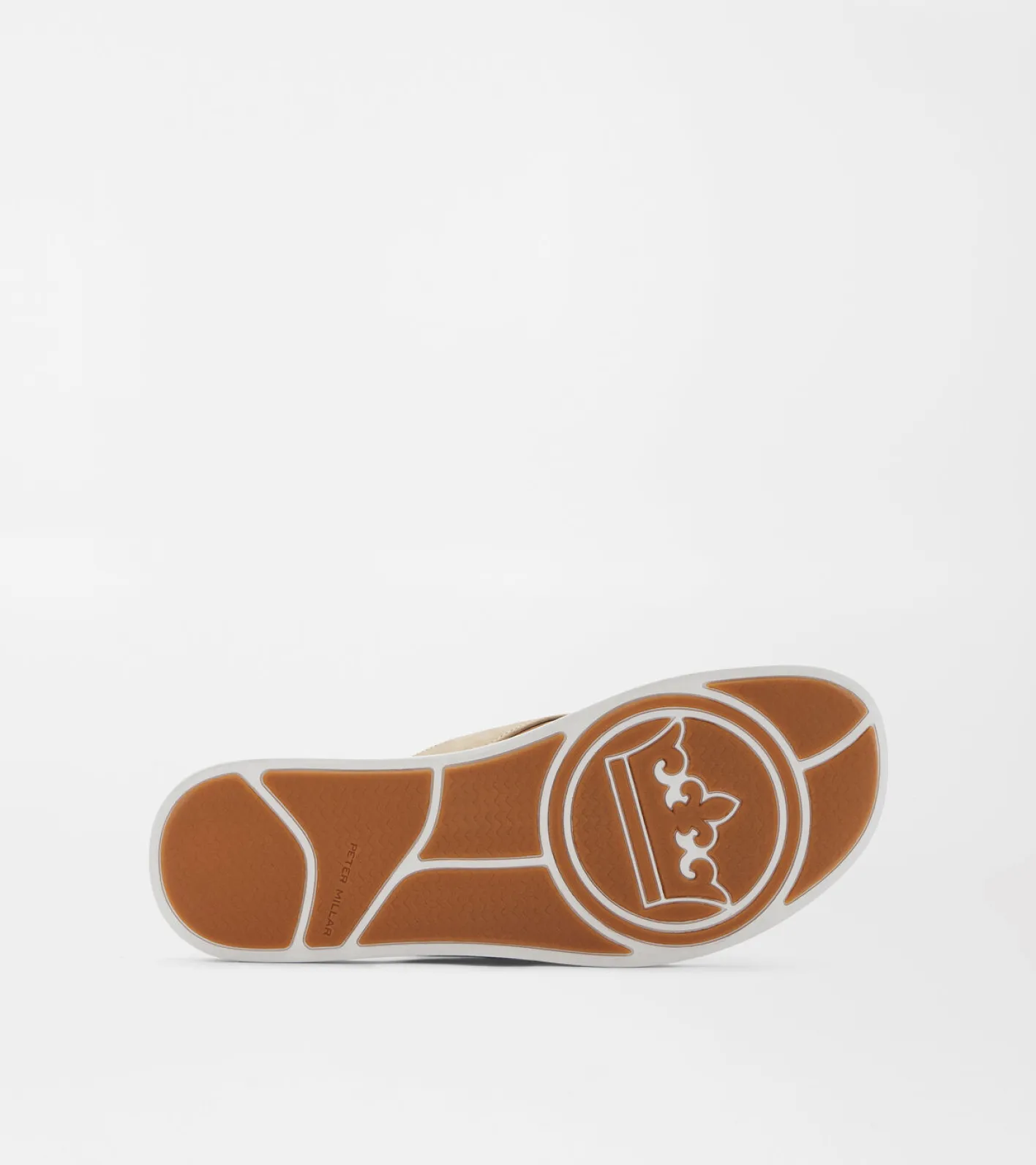 Outlet Peter Millar Hyperlight Slide Nubuck Flip Flop Stone