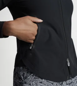 Clearance Peter Millar Jameson Flex Adapt Full-Zip Jacket Black