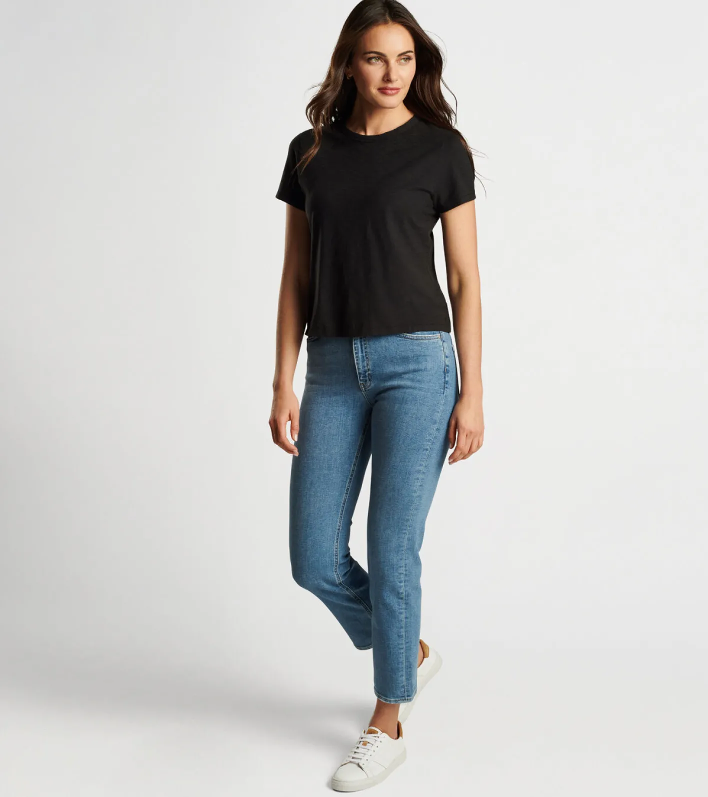 Clearance Peter Millar Journeyman Vintage Wash Tee Black