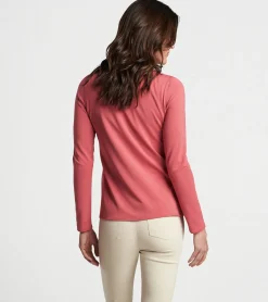 New Peter Millar Katy Full-Zip Layer Cape Red