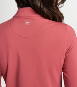 New Peter Millar Katy Full-Zip Layer Cape Red