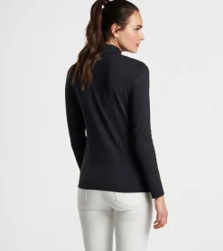 Hot Peter Millar Katy Full-Zip Layer Black