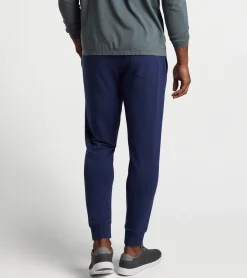 Discount Peter Millar Lava Wash Garment Dyed Jogger Charcoal