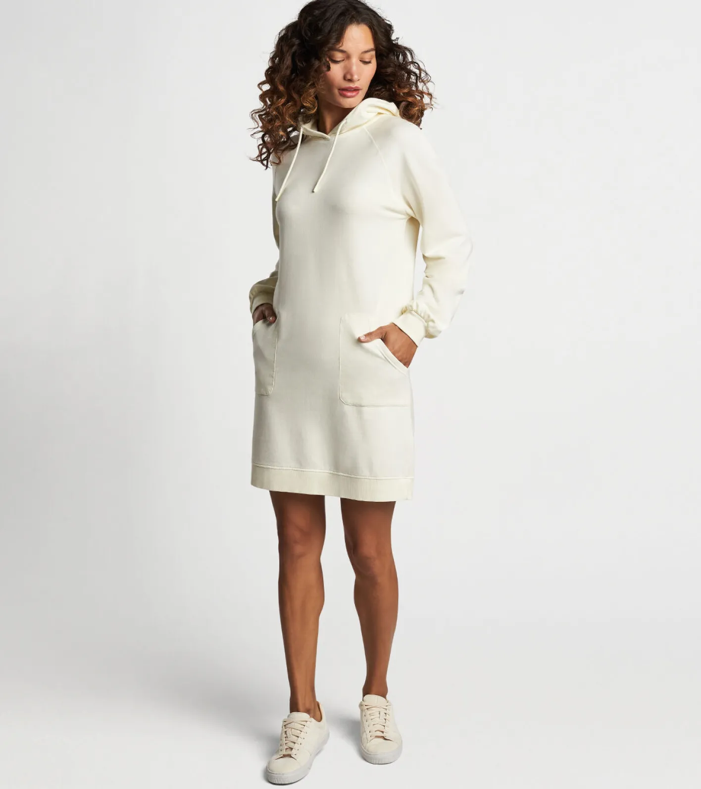 Outlet Peter Millar Lava Wash Hooded Dress Salt Water Taffy