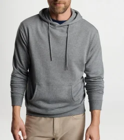 Hot Peter Millar Lava Wash Hoodie Gale Grey
