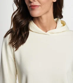 Hot Peter Millar Lava Wash Relaxed Hoodie British Grey