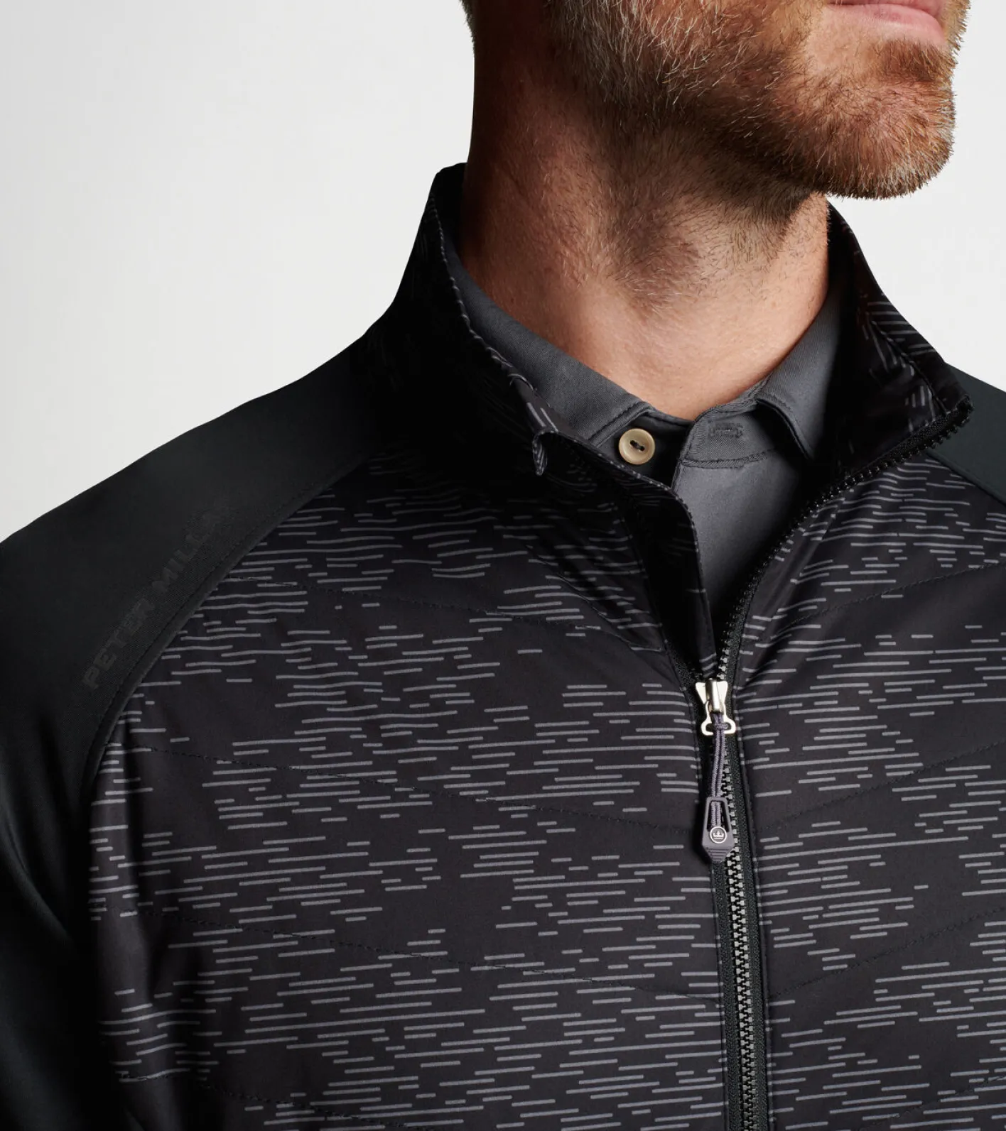 Fashion Peter Millar Merge Elite Hybrid Jacket Black