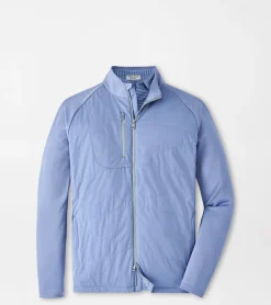 New Peter Millar Merge Hybrid Jacket CABANA BLUE/NAVY