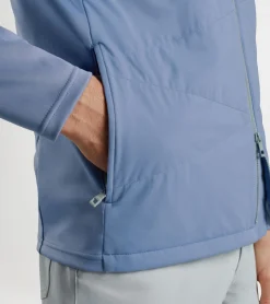 New Peter Millar Merge Hybrid Jacket CABANA BLUE/NAVY