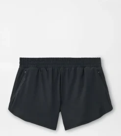Online Peter Millar Meridian Performance Running Short Black