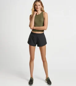 Online Peter Millar Meridian Performance Running Short Black