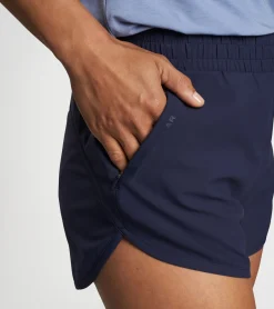 Hot Peter Millar Meridian Performance Running Short Navy