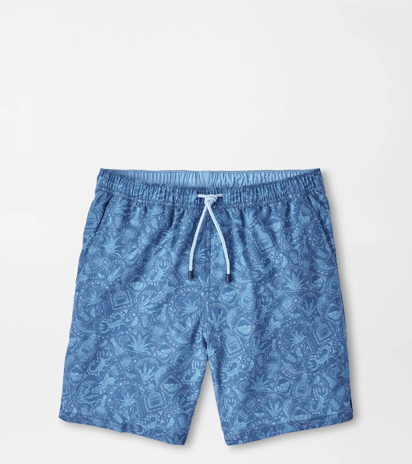 Best Peter Millar Mezcal Mayhem Swim Trunk Moon Blue