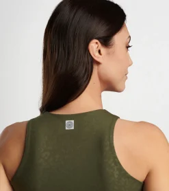 Hot Peter Millar Nova Performance Embossed Tank Dark Military